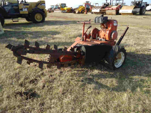 Walk-behind Trencher, s/n 127198: Gas, ID 42063