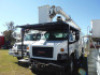 2005 GMC C7500 Bucket Truck, s/n 1GDL7C1E25F533374: S/A, 6-sp., Altec LRV55 55' Aerial Unit, Dump Bed, Winch, Odometer Shows 64K mi.