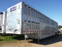 2012 Eby Cattle Trailer, s/n 4A2LD5326C3003081: All Aluminum