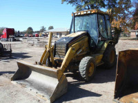 2004 Cat 416D 4WD Extendahoe, s/n BFP13626: Encl. Cab