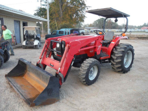 Massey Ferguson 1547 MFWD Tractor, s/n 00066: MF 1530 Loader, Meter Shows 1721 hrs