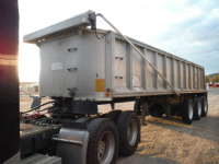 1998 Mate End Dump Trailer, s/n 1M9A30339WH036293: Alum., 33'. 3-axle