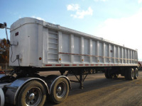 1999 Travis End Dump Trailer, s/n 1T91F3925X1247005: Alum., 39'