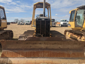 2000 John Deere 650H Dozer, s/n T0650HX881669: Canopy, 6-way Blade, Hydrostat Trans., 28" SBG Pads, 12702 hrs, ID 42222