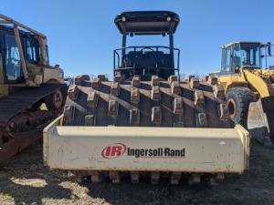 2004 Ingersoll Rand SD105F-TF Vibratory Padfoot Compactor, s/n 178250: 84" Drum, Canopy, 3117 hrs, ID 42239