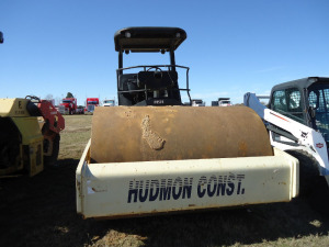 2004 Ingersoll Rand SD105DX-TF Vibratory Smooth Compactor, s/n 178578: 84" Drum, Canopy, 1833 hrs, ID 42249