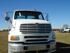 2005 Sterling Water Truck, s/n 2FWBAVDC05AN34215: Cat Diesel, 7-sp., Ledwell 2000-gal Tank, PTO Pump, Hose Reel, ID 42388