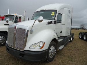 2014 Kenworth T680 Truck Tractor, s/n 1XKYAP8X53J399715: Sleeper, 706K mi., ID 42720