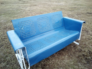 Antique Glider & Chair: ID 42743