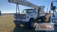 1984 GMC 7000 Bucket Truck, s/n 1GDL701F0EV540134 (Inoperable - No Title - Bill of Sale Only): No Key