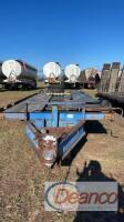 1991 CZ 20KT Tag Trailer, s/n 4CZ7C3028M105D114: Red Oak Floor