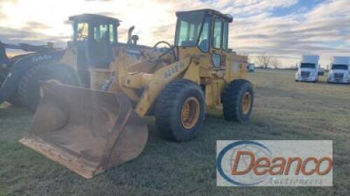 John Deere 624E Rubber-tired Loader, s/n DW624EH532768: 7575 hrs