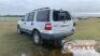 2007 Ford Expedition, s/n 1FMF1654LA87896 (Inoperable): Missing Windshield - 2