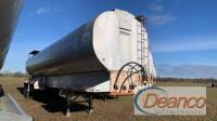 2000 Crescent Feed Trailer, s/n 1C9AC4C26Y1150649: Model AT-36-SER4