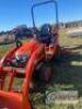 2017 Kubota BX23S 4WD Loader Backhoe, s/n 16167: LA340 Loader, BT603 Backhoe Attachment, 85 hrs - 2