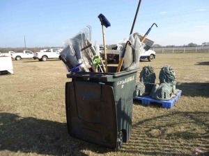 Garbage Can full of Assorted Tools: ID 42913