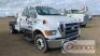 2007 Ford F650 Flatbed Truck, s/n 3FRNW65C67V423454: Crew Cab, 82K mi. - 4