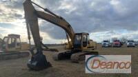 1999 John Deere 200LC Excavator, s/n 500900: Encl. Cab, Diesel, GP Bkt. w/ Teeth, Manual Thumb, 6369 hrs