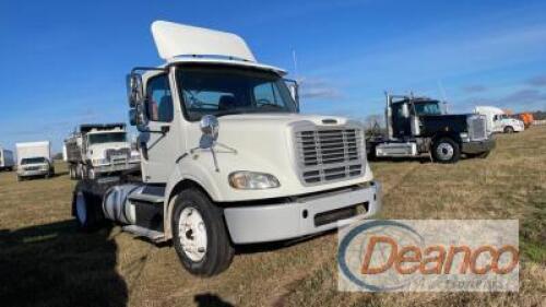 2012 Freightliner M2-112 Truck Tractor, s/n 1FUBC4DV1CHBE4800: DD13 370hp Eng., 10-sp., 430K mi.