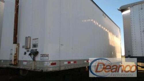 2008 Great Dane 28' Van Trailer, s/n 1GRAA56148B700754: 102" Wide, 162" Hgt., Rear Roll Up Door, Side Door