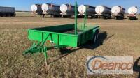 16' Flatbed Trailer, s/n L547097 (No Title - Bill of Sale Only): 6.5' Wide, New Tires