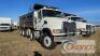 2007 Mack CV713 Quad-axle Dump Truck, s/n 1M2AG11C97M054930: 10-sp., Ox Bodies 17' 15-17 yard Bed, 461K mi. - 2