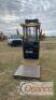 Yale Walk-behind Forklift, s/n 502135201: 3507 hrs - 2