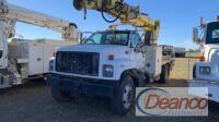 2001 Chevy C Series Truck, s/n 1GBP7H1C61J509043: Altec Crane