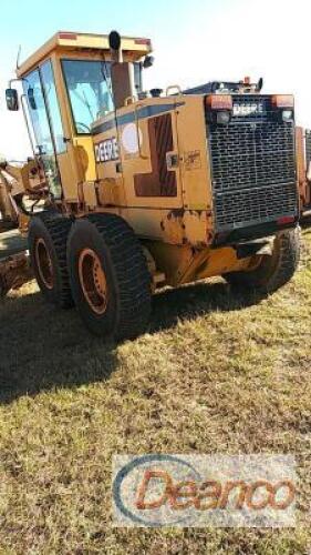 2001 John Deere 770CH Motor Grader, s/n DW770CH580614: 13842 hrs