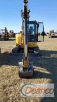 2018 Cat 305E2 Mini Excavator, s/n H5M05409: C/A, Aux. Hydraulics, Leveling Blade, 956 hrs