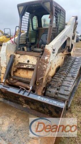 2009 Bobcat T300 Skid Steer, s/n A5GU35010: GP Bkt., Rubber Tracks, 3669 hrs