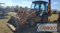 Case 580SM 4WD Loader Backhoe, s/n JJG0283218: 5452 hrs