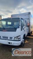 2007 Isuzu Van Truck, s/n J8DC4J16477008080: S/A, Diesel, Auto, 15' Bed w/ Load Platform, Side Door, 126K mi.