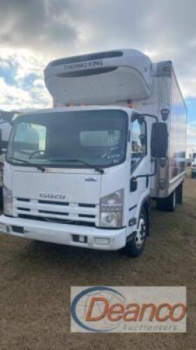 2010 Isuzu Reefer Truck, s/n JALE5W165A7300329: Diesel, 285K mi.