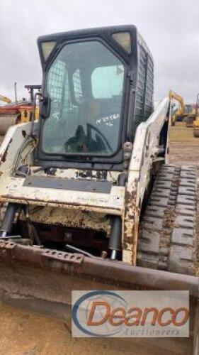 2011 Bobcat T180 Skid Steer, s/n A3LL36674: Diesel, Encl. Cab, Aux. Hydraulics, 16" Rubber Tracks, 3716 hrs