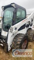 2016 Bobcat S740 Skid Steer, s/n B3BT11612: Encl. Cab, No Bkt., 1980 hrs