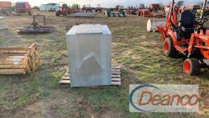 Large Stainless Feed Hopper Lot: 3315