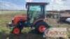 Kubota B2650HSDC MFWD Tractor, s/n 50933: Encl. Cab, 3PH, PTO, Hyd Remote, 249 hrs Lot: 3307 - 2