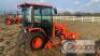 Kubota B3350 Tractor, s/n 71691: C/A, Loader w/ Bkt., Belly Mower, 177 hrs Lot: 3338 - 3