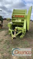 Claas Baler, s/n 00312432 w/ Parts Lot: 3411