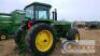 1988 John Deere 4650 MFWD Tractor, sn RW4650P003672: Cab, 2 Remotes, 1000 PTO, Front Hyd., 3607 hrs Lot: 3448 - 4