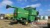 John Deere 6620 Combine, s/n 502846: Turbo, Hydrostatic Lot: 3449 - 4