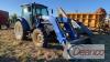 New Holland Powerstar T4.75 MFWD Tractor, s/n ZEAH01134: 8x8 Powershuttle, Cab, NH 655TL Loader, 3729 hrs Lot: 3477 - 3