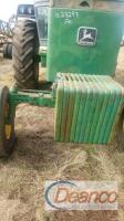 John Deere 4050 Tractor, s/n RW4050H005421: C/A, Quad, Weights Lot: 3534