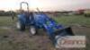 2018 New Holland Boomer 35 MFWD Tractor, s/n LSM0B35RKJ0010188: NH 250TL Loader w/ Bkt., 116 hrs Lot: 3378 - 3