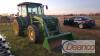 John Deere 5105 MFWD Tractor, s/n LV5105M170087: Diesel, JD 553 Loader w/ Bkt., 3003 hrs Lot: 3391 - 4