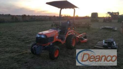 Kubota B7610 Tractor, s/n 65119: HST, 816 hrs Lot: 3347