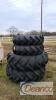 (4) Sets of Tractor Tires and Rims: for JD 5090E Lot: 3314 - 2