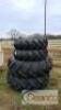 (4) Sets of Tractor Tires and Rims: for JD 5090E Lot: 3314 - 2