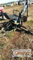 Woods 7500 Backhoe Attachment w/ Attachments in Shop Lot: 3369